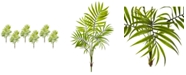Nearly Natural 6-Pc. Mini Areca Palm Artificial Bush Set